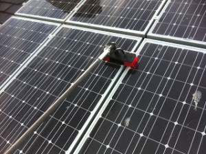 solarpanel cleaning